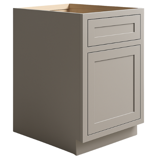 Example of a framed cabinet